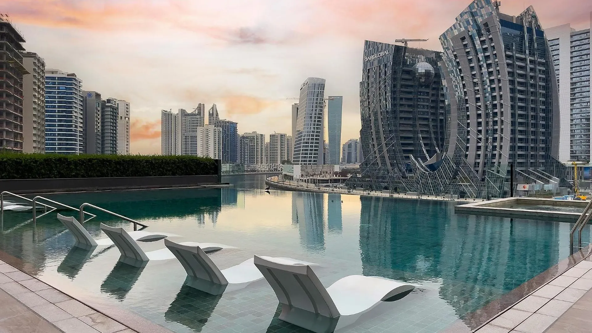 Luxury Apartment With Views Of Burj Khalifa 15 Northside Dubai 0*,