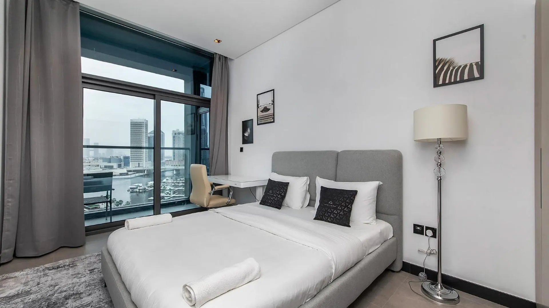 Luxury Apartment With Views Of Burj Khalifa 15 Northside Dubaj